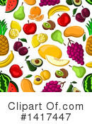 Fruit Clipart #1417447 by Vector Tradition SM