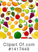 Fruit Clipart #1417449 by Vector Tradition SM