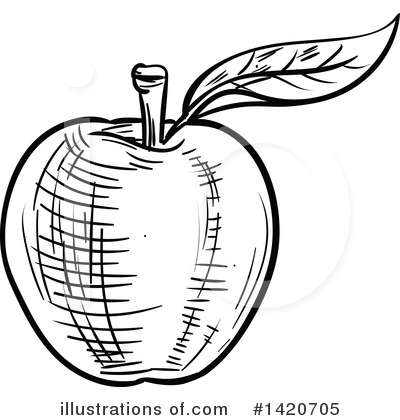 Royalty-Free (RF) Fruit Clipart Illustration by Vector Tradition SM - Stock Sample #1420705