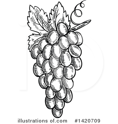 Royalty-Free (RF) Fruit Clipart Illustration by Vector Tradition SM - Stock Sample #1420709