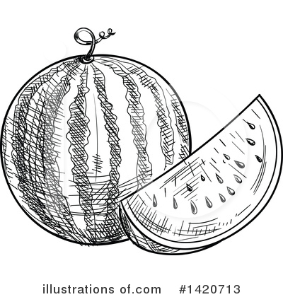 Royalty-Free (RF) Fruit Clipart Illustration by Vector Tradition SM - Stock Sample #1420713