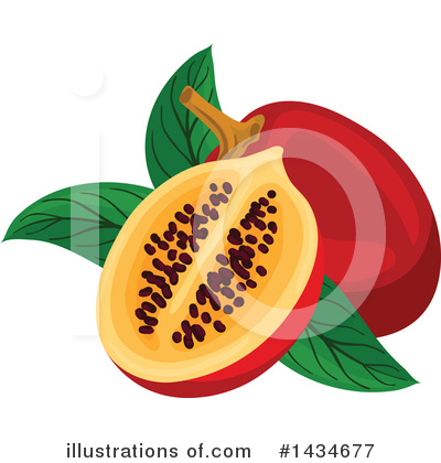 Royalty-Free (RF) Fruit Clipart Illustration by Vector Tradition SM - Stock Sample #1434677