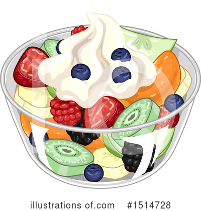 Fruit Bowl Clipart #1514728 by BNP Design Studio