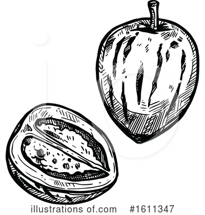 Royalty-Free (RF) Fruit Clipart Illustration by Vector Tradition SM - Stock Sample #1611347