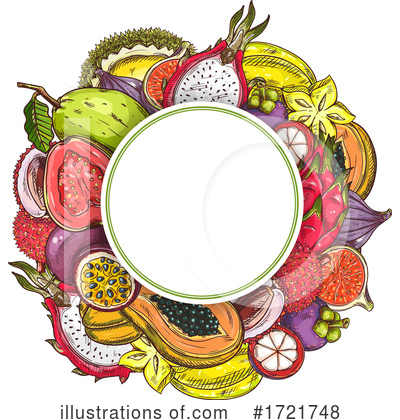 Royalty-Free (RF) Fruit Clipart Illustration by Vector Tradition SM - Stock Sample #1721748