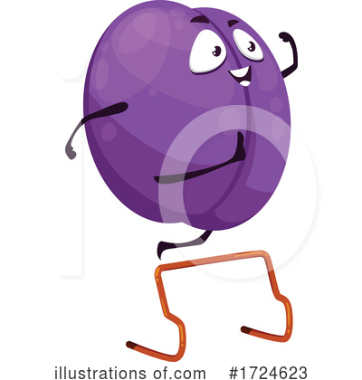 Plum Clipart #1724623 by Vector Tradition SM