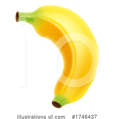 Banana Clipart #1746437 by AtStockIllustration