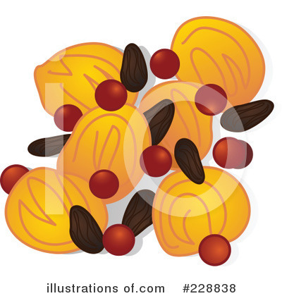 Royalty-Free (RF) Fruit Clipart Illustration by inkgraphics - Stock Sample #228838
