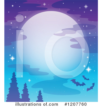 Full Moon Clipart #1207760 by visekart