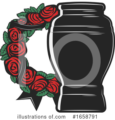 Royalty-Free (RF) Funeral Clipart Illustration by Vector Tradition SM - Stock Sample #1658791
