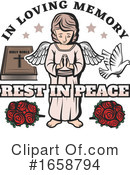 Funeral Clipart #1658794 by Vector Tradition SM