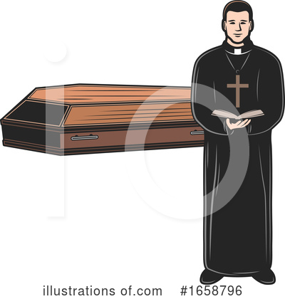 Royalty-Free (RF) Funeral Clipart Illustration by Vector Tradition SM - Stock Sample #1658796