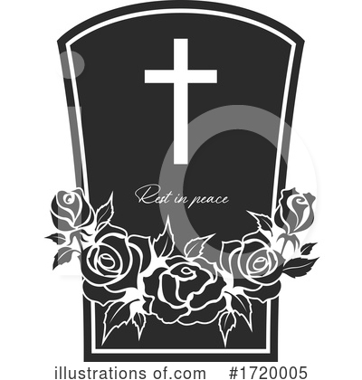 Royalty-Free (RF) Funeral Clipart Illustration by Vector Tradition SM - Stock Sample #1720005