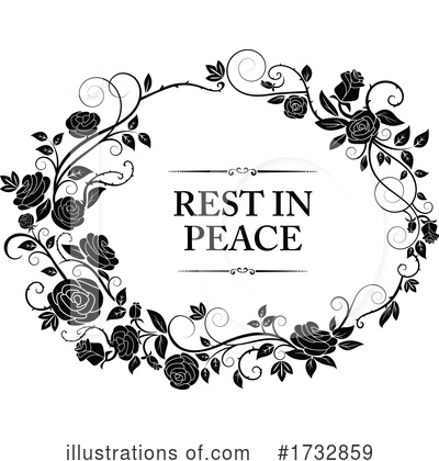 Royalty-Free (RF) Funeral Clipart Illustration by Vector Tradition SM - Stock Sample #1732859