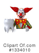 Funky Clown Clipart #1334010 by Julos
