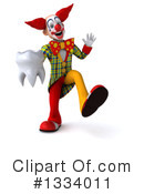 Funky Clown Clipart #1334011 by Julos