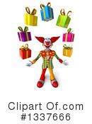 Funky Clown Clipart #1337666 by Julos