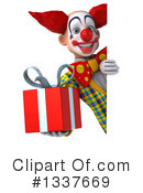 Funky Clown Clipart #1337669 by Julos