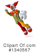 Funky Clown Clipart #1340567 by Julos