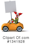 Funky Clown Clipart #1341928 by Julos