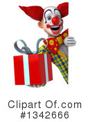 Funky Clown Clipart #1342666 by Julos