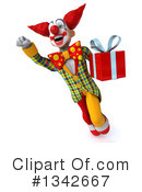 Funky Clown Clipart #1342667 by Julos