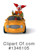 Funky Clown Clipart #1346105 by Julos