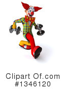 Funky Clown Clipart #1346120 by Julos