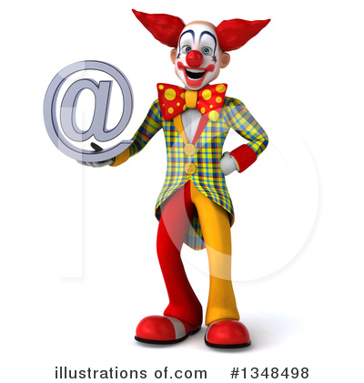 Funky Clown Clipart #1348498 by Julos