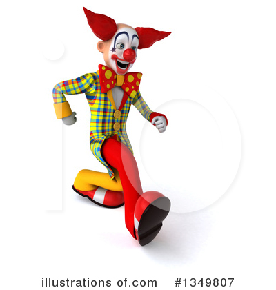 Funky Clown Clipart #1349807 by Julos