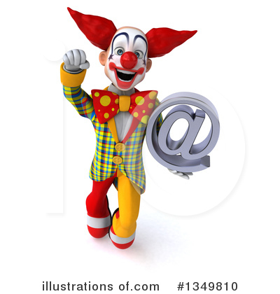 Funky Clown Clipart #1349810 by Julos