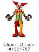 Funky Clown Clipart #1391787 by Julos