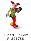 Funky Clown Clipart #1391788 by Julos