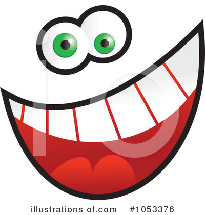 Royalty-Free (RF) Funny Face Clipart Illustration by Prawny - Stock Sample #1053376