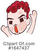 Funny Face Clipart #1647437 by Cherie Reve