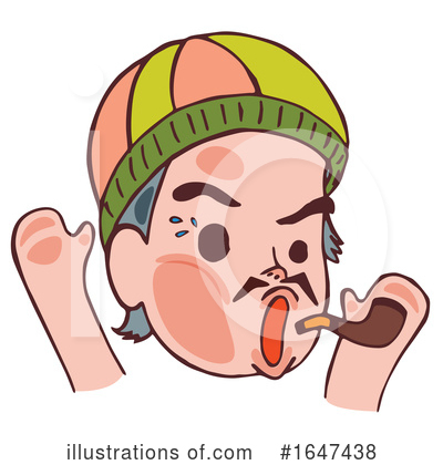 Royalty-Free (RF) Funny Face Clipart Illustration by Cherie Reve - Stock Sample #1647438