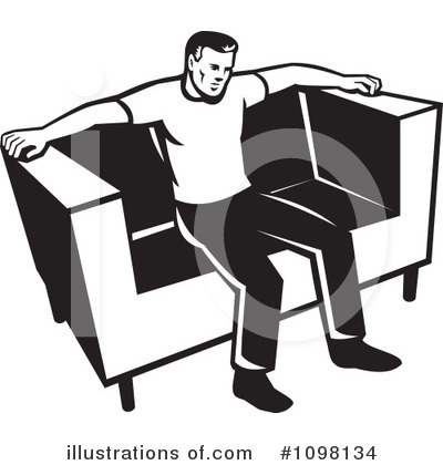 Royalty-Free (RF) Furniture Clipart Illustration by patrimonio - Stock Sample #1098134