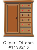 Furniture Clipart #1199216 by Lal Perera