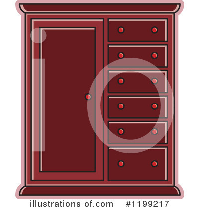 Royalty-Free (RF) Furniture Clipart Illustration by Lal Perera - Stock Sample #1199217