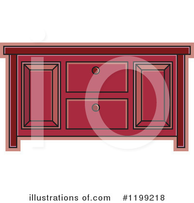 Royalty-Free (RF) Furniture Clipart Illustration by Lal Perera - Stock Sample #1199218