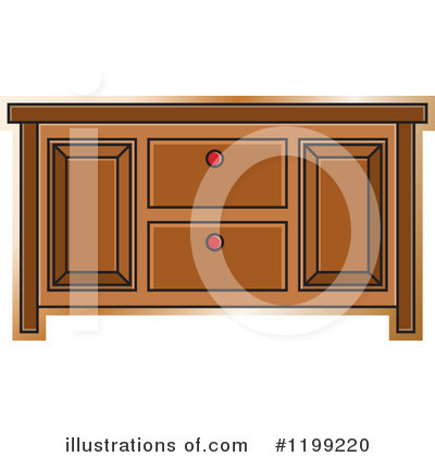 Royalty-Free (RF) Furniture Clipart Illustration by Lal Perera - Stock Sample #1199220