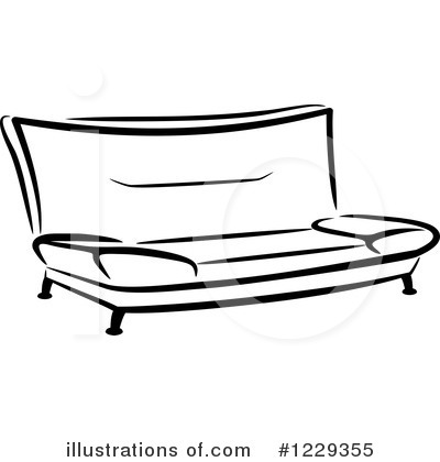 Royalty-Free (RF) Furniture Clipart Illustration by Vector Tradition SM - Stock Sample #1229355