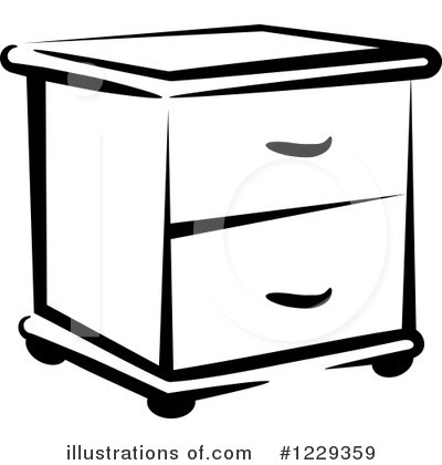 Night Stand Clipart #1229359 by Vector Tradition SM