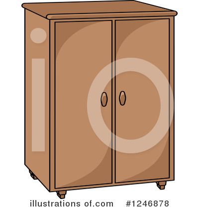 Cupboard Clipart #1246878 by Vector Tradition SM