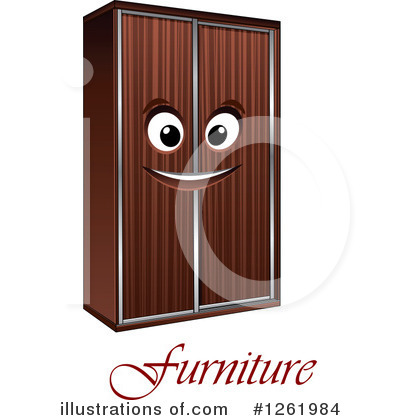 Royalty-Free (RF) Furniture Clipart Illustration by Vector Tradition SM - Stock Sample #1261984