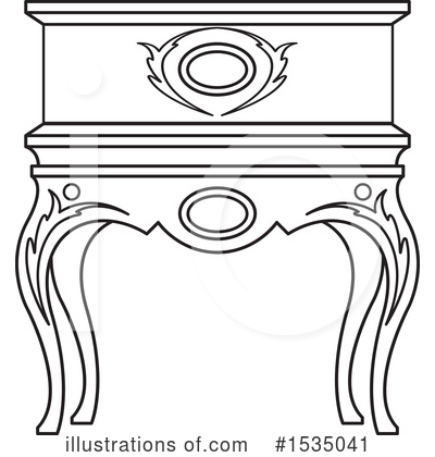 Royalty-Free (RF) Furniture Clipart Illustration by Lal Perera - Stock Sample #1535041