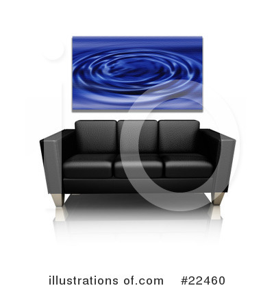 Sofa Clipart #22460 by KJ Pargeter