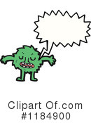 Furry Monster Clipart #1184900 by lineartestpilot