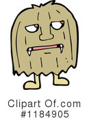 Furry Monster Clipart #1184905 by lineartestpilot