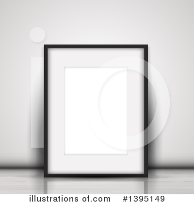Blank Picture Frame Clipart #1395149 by KJ Pargeter
